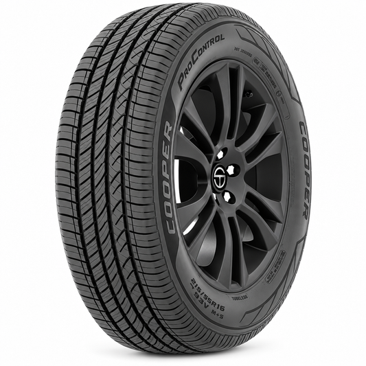 Cooper Procontrol 275/55R20 All-Season Tire, 3/4 angle view