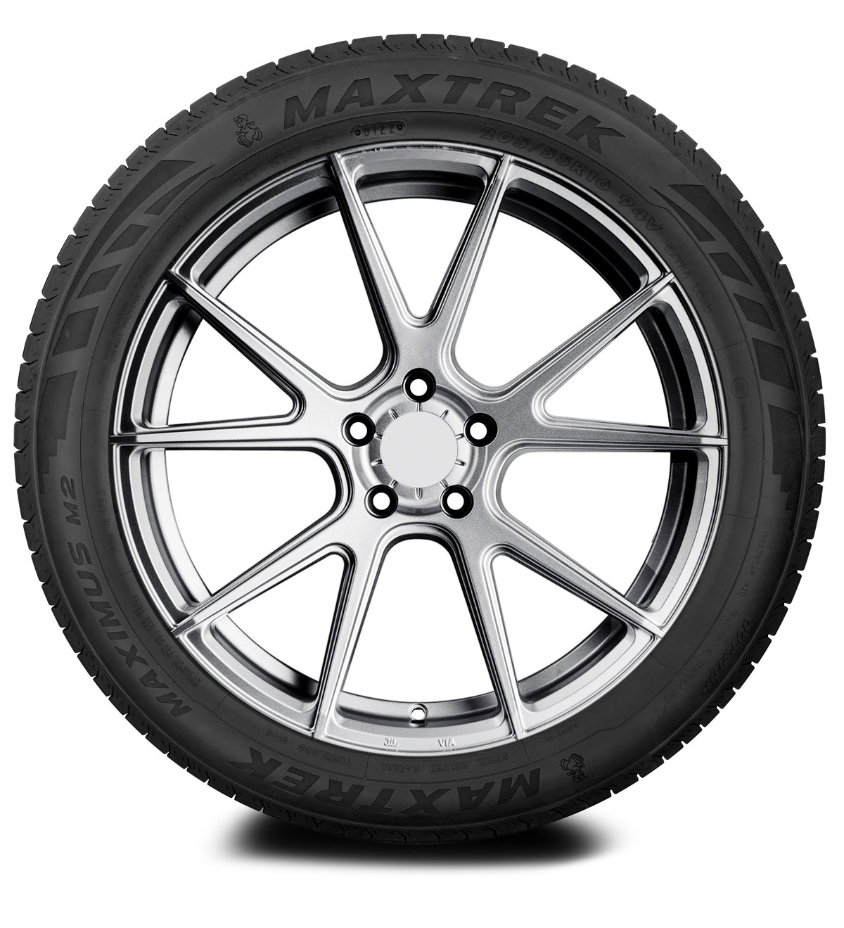 Maxtrek Maximus M2 225/60R17, front view of tread pattern