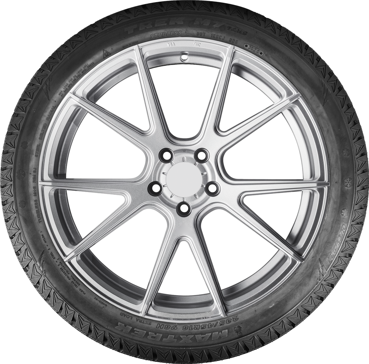 Maxtrek Trek M7 Plus 235/40R19, front view of tread pattern