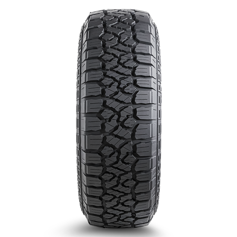 Kenda Klever AT2 275/70R18, front view of tread pattern